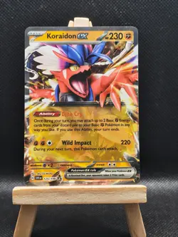 Pokemon TCG Scarlet & Violet - Koraidon EX 125/198 Double Rare - Image 1