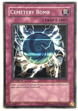 YuGiOh! - Cemetery Bomb - SOD-EN059 - 1st Edition - Common - Image 1