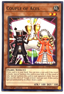 YuGiOh! - Couple of Aces - MP24-EN316 - 1st Edition - Common - Image 1