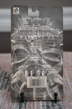 2002 Yugioh LON Unlimited Labyrinth of Nightmare Blister Pack Sealed TCG - Image 2