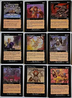 MTG Lot of 21 Mercadian Creature/Sorcery/Summon cards LP - Image 2