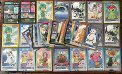 1999 Upper Deck Digimon - Series 1 Card Lot (50 Cards) - Image 2