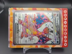 Charizard ex 056 Sv: Scarlet & Violet Promo Cards Holo WITH CASE + STAND, M/NM - Image 4