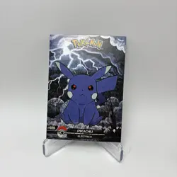 Pikachu #25 - Cracked Ice Holo - Crystal Dark Black 2025 - Pokemon Card - Image 1
