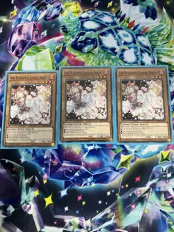 X3 Ash Blossom & Joyous Spring SDSB 1st Edition Yu-Gi-Oh Card Playset Common - Image 1