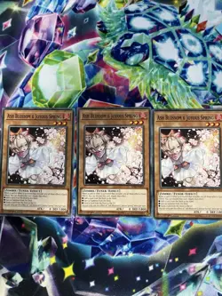 X3 Ash Blossom & Joyous Spring SDSB 1st Edition Yu-Gi-Oh Card Playset Common - Image 2