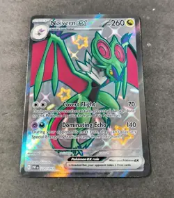 Pokemon Paldean Fates Noivern EX Double Rare Card 220/091 NM - Image 1
