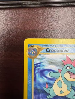 Croconaw 32/111 1st Edition Neo Genesis Pokemon Card TCG Vintage Uncommon (NM-) - Image 3