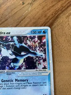Pokemon Card - Kingdra ex EX Dragon 92/97 - Vintage Holo - Image 4
