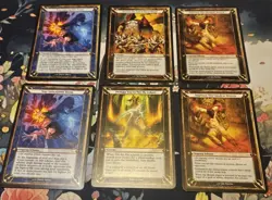 DCI Promo x6 Cards Archenemy MTG Magic The Gathering Oversize Scheme Lot - Image 1