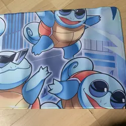 Squirtle Squad Rubber Playmat Play Mat For Tcg Trading Card Game Cards Pokemon - Image 3