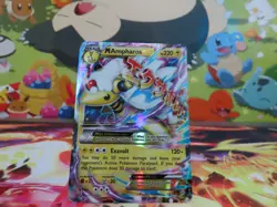 M Ampharos EX 28/98 XY Ancient Origins Holo Rare Pokemon Card MP Moderate Play - Image 1