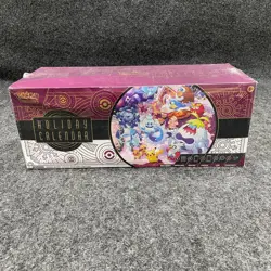 POKEMON 2025 Trading Card Game: Holiday Calendar, Sealed Box is Worn - Image 1
