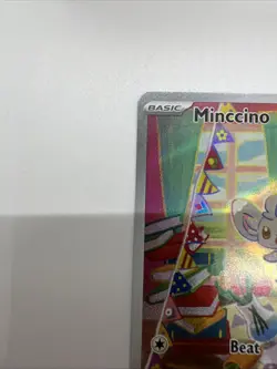 Pokemon Cards Minccino 182/162 Illustration Rare Temporal Forces - (NM) - Image 4
