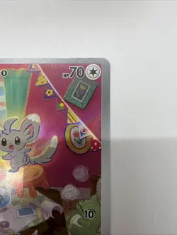 Pokemon Cards Minccino 182/162 Illustration Rare Temporal Forces - (NM) - Image 5