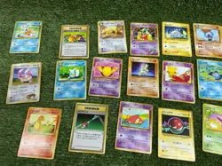 Vintage Nintendo Pokemon Japanese Pocket Monster Trading Card Game Lot 25 Cards - Image 3
