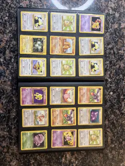 Vintage Pokemon Cards - Binder Collection Of WOTC Era Pokemon Cards - Image 1