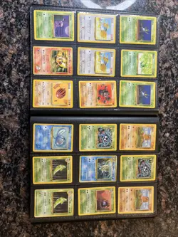Vintage Pokemon Cards - Binder Collection Of WOTC Era Pokemon Cards - Image 4