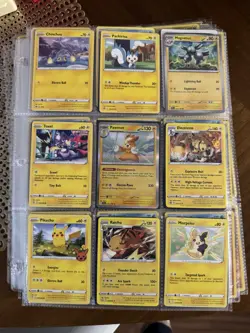 Pokemon 250+ Card Binder Collection Lot - Image 1