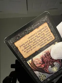 Magic the Gathering MTG Alpha LORD OF THE PITT LP (Beta Bob) - Image 4