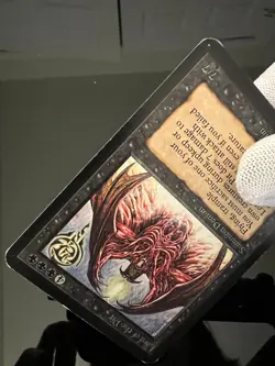 Magic the Gathering MTG Alpha LORD OF THE PITT LP (Beta Bob) - Image 5