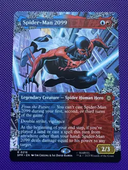 Spider-Man 2099 (0216) (Borderless) Marvel's Spider-Man Regular - Image 1