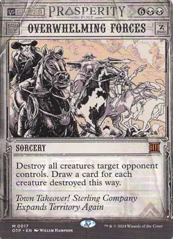 Overwhelming Forces Outlaws of Thunder Junction: Breaking News Regular - Image 1