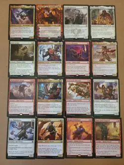 Custom Commander Deck ~ Warrior Tribal Equipment ~ Akiri, Fearless Voyager EDH - Image 2
