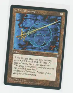 Magic the Gathering ~ MTG ~ 1x Celestial Sword ~ ICE AGE ~ LP - Image 1