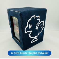 2x - Chocobo Custom Deck Box Decals - Final Fantasy Standard or 100 MTG - Image 1