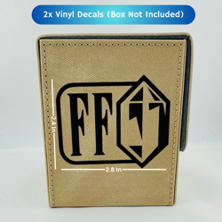 2x Decals - Final Fantasy Custom Deck Box - Standard or 100 Magic the Gathering - Image 2