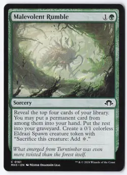Malevolent Rumble C Modern Horizons 3 161 NM - Image 1