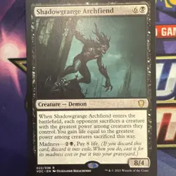 1x Shadowgrange Archfiend ~NM-Mint, Crimson Vow - Image 1