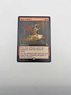 Rain of Riches - Extended Art - Streets of New Capenna - LP - English MTG - Image 1