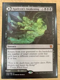 Magic the Gathering Agadeem's Awakening Zendikar Rising Near Mint - Image 1