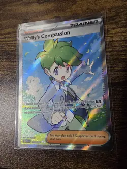 Wally's Compassion 176/132 Full Art Ultra Rare - Pokemon TCG: Mega Evolution NM - Image 1