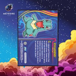 Carte Pokemon Kaiminus 158 Serie 3 TOPPS Francais - Image 2