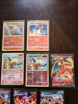 Pokemon TCG Charizard Lot Of 9 - Image 4
