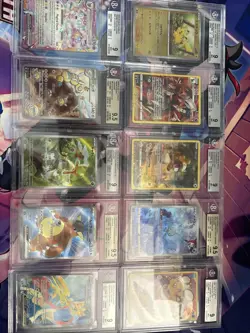 Pokemon 10 All Beckett Graded Slab Lot #3 - Image 1