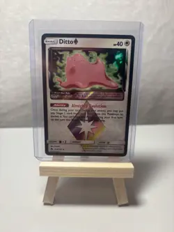 2018 Pokemon Ditto Prism Star 154/214 Lost Thunder Holo - Lightly Played LP - Image 1