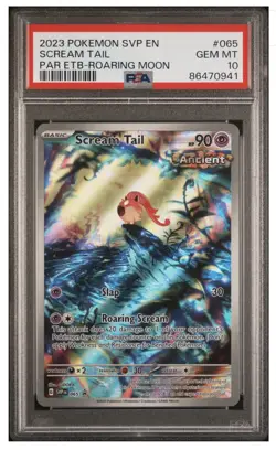 2023 Pokemon Scream Tail Black Star Promo 065 Paradox Rift ETB PSA 10 - Image 1
