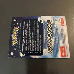 Pokemon Scarlet & Violet Serial Code Shiny Koraidon or Miraidon UNSCRATCHED! 🔥 - Image 2