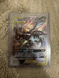 Pokemon 2019 Black Star Promo SM168 Pikachu and Zekrom GX Tag Team NM - Image 1