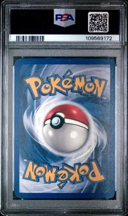 1999 POKEMON FOSSIL #9 KABUTOPS-HOLO PSA 8 - Image 2