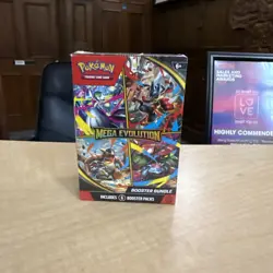 Pokemon TCG: Mega Evolution Booster Bundle (6 Packs) New & Sealed - Image 1