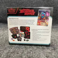 POKEMON 100-10652 Scarlet & Violet Destined Rivals Elite Trainer Box, Worn Box - Image 3