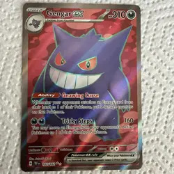 Pokemon TCG SV05: Temporal Forces Gengar ex #193/162 Ultra Rare NM - Image 3
