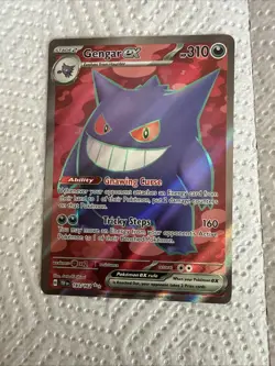 Pokemon TCG SV05: Temporal Forces Gengar ex #193/162 Ultra Rare NM - Image 4