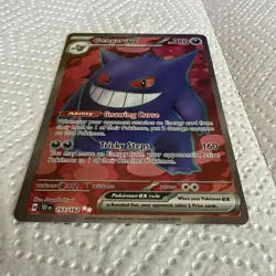Pokemon TCG SV05: Temporal Forces Gengar ex #193/162 Ultra Rare NM - Image 5