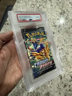 PSA 10 GEM MINT 2023 Pokemon Crown Zenith Foil Pack Authentic Sealed English - Image 3